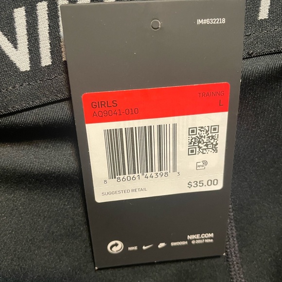 NWT NIKE Girls Tights.. Size -Large - Picture 3 of 5
